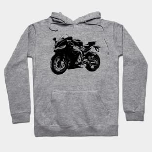 RS660 Bike Sketch Art Hoodie